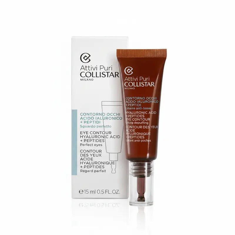 Collistar Attivi Puri - Contorno Occhi Acido Ialuronico + Peptidi 15ml Cura Del Viso Antietà