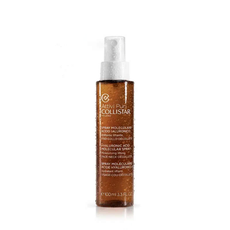 Collistar Attivi Puri - Spray Molecolare Acido Ialuronico Viso-Collo-Décolleté 100ml  Cura Del Viso Antietà