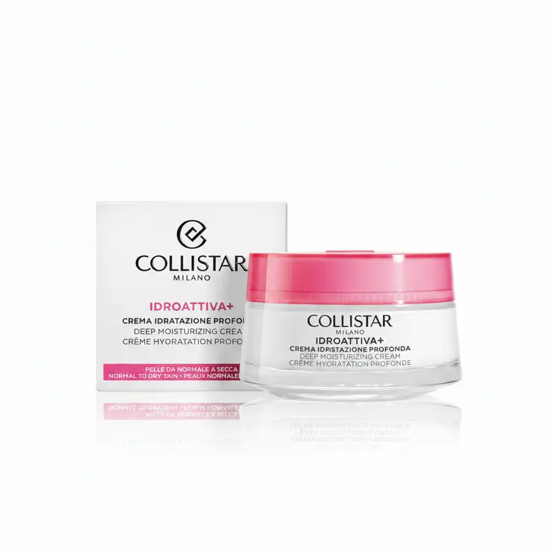 Collistar Idroattiva+ Crema Idratazione Profonda - Pelle da Normale a Secca Cura Del Viso Antietà