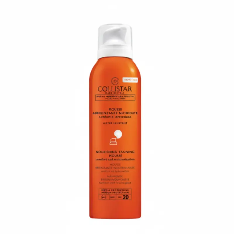 Collistar Mousse Abbronzante Nutriente SPF 20 - 200 ml Solari Protezione Corpo