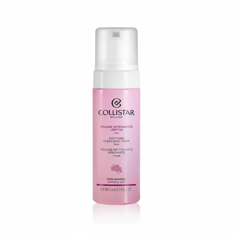 Collistar Mousse Detergente Lenitiva Cura Del Viso 180ml Pelle Sensibile