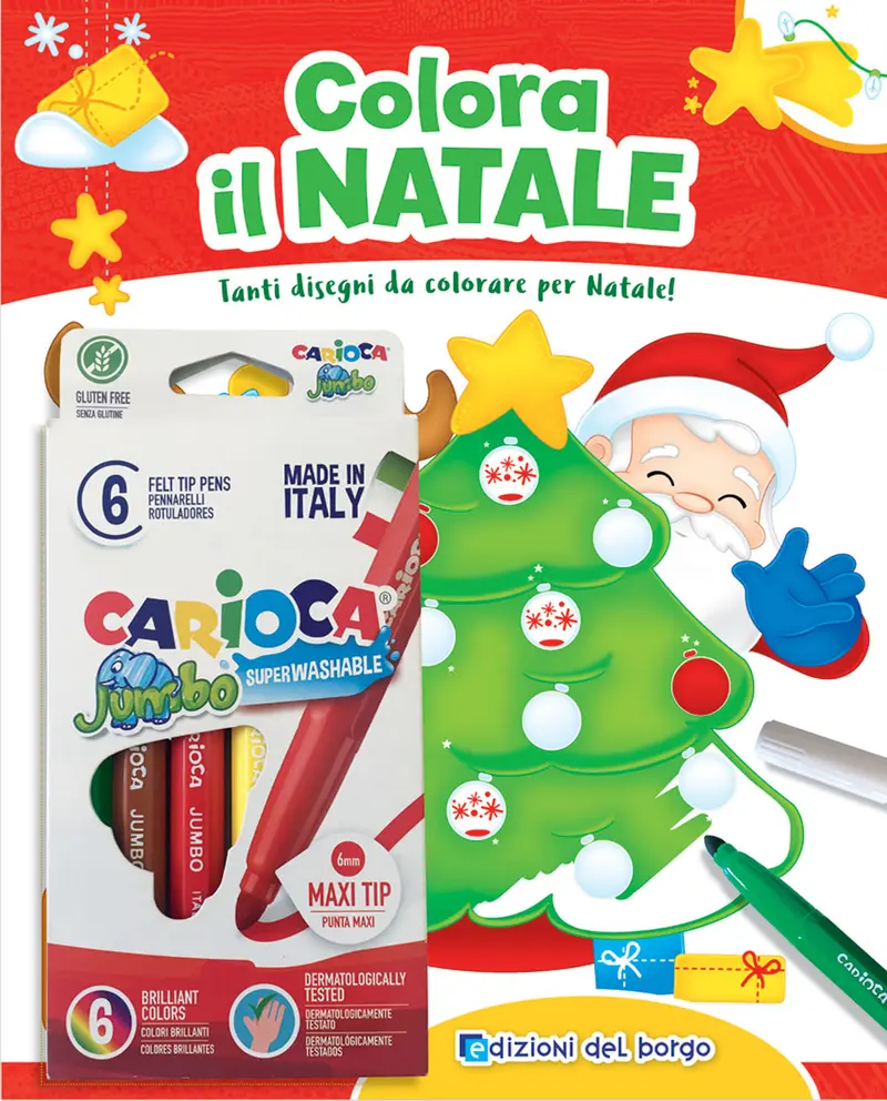 Colora il Natale. Tanti disegni da colorare per Natale!
