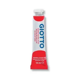 Colori a Tempera Giotto 4 Rosso Scarl. 008 6 pz.