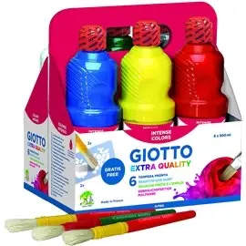 Colori a Tempera Giotto 500 gr. 6 colori