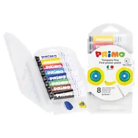 Colori a Tempera Primo 12 ml. a 8 441T8SP