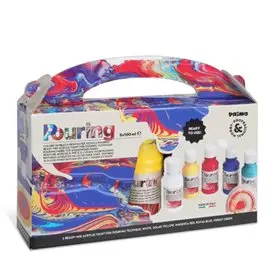 Colori Acrilici Primo 100 ml. 5 colori Ready Mix