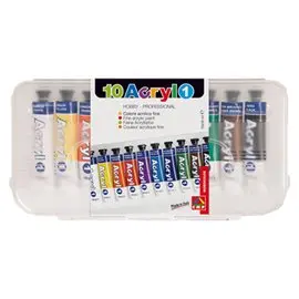 Colori Acrilici Primo 18 ml. 10 colori