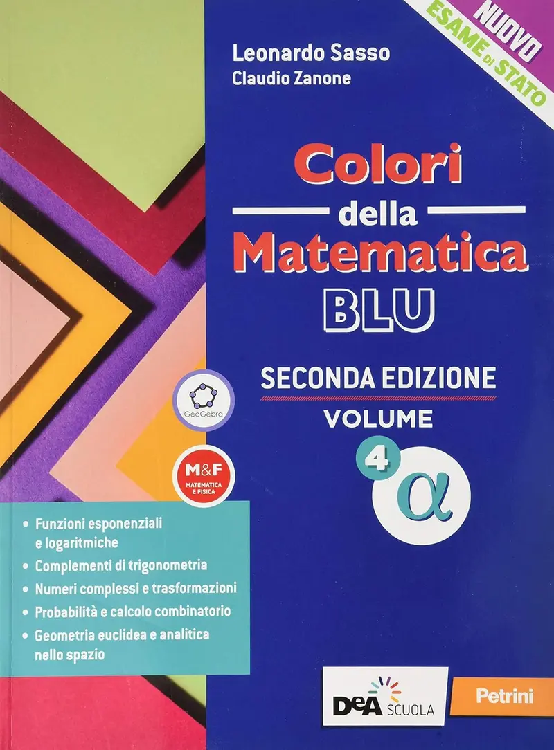 Colori della matematica blu. Vol.4 Alfa