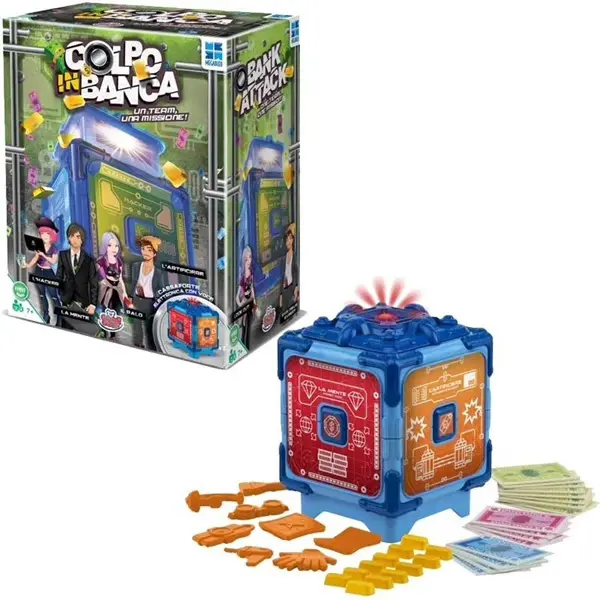 Colpo in banca gioco in societa