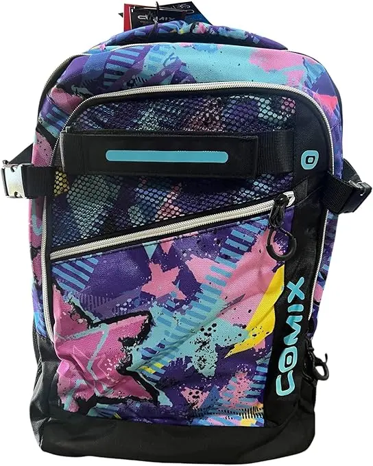 Comix Zaino Organizzato con Sistema WBS Weight Balance 2.0, Multicolore, Spallacci Ergonomici Memory FoamFranco Cosimo Panini