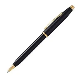 Cross Century II GT Black Lacquer Oro 25 K Sfera 412WG-1