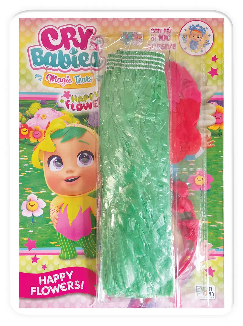 Cry Babies. Activity con gadget. Happy Flowers + Hawaiian set
