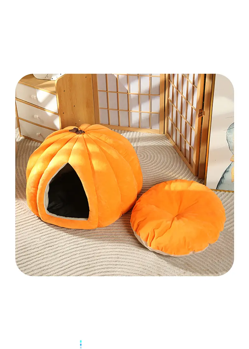 Cuccia forma zucca morbida 44X44X38cm