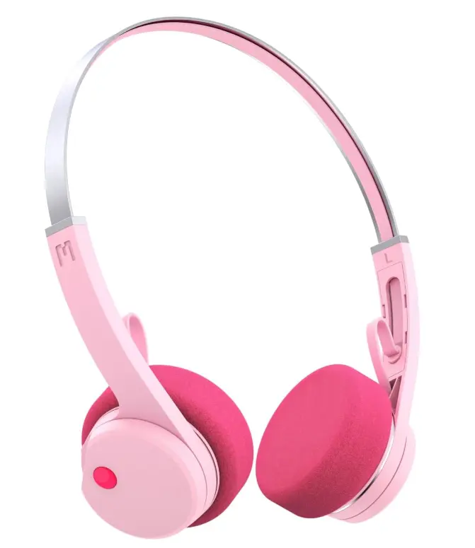 Cuffie anni 80 Mondo Freestyle Defunc wireless Rosa