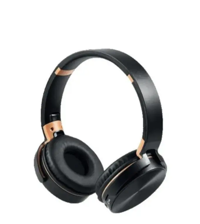 Cuffie Wireless con Microfono Nero