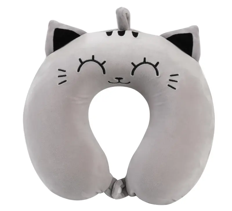 Cuscino da Viaggio a forma di gatto GREY CAT