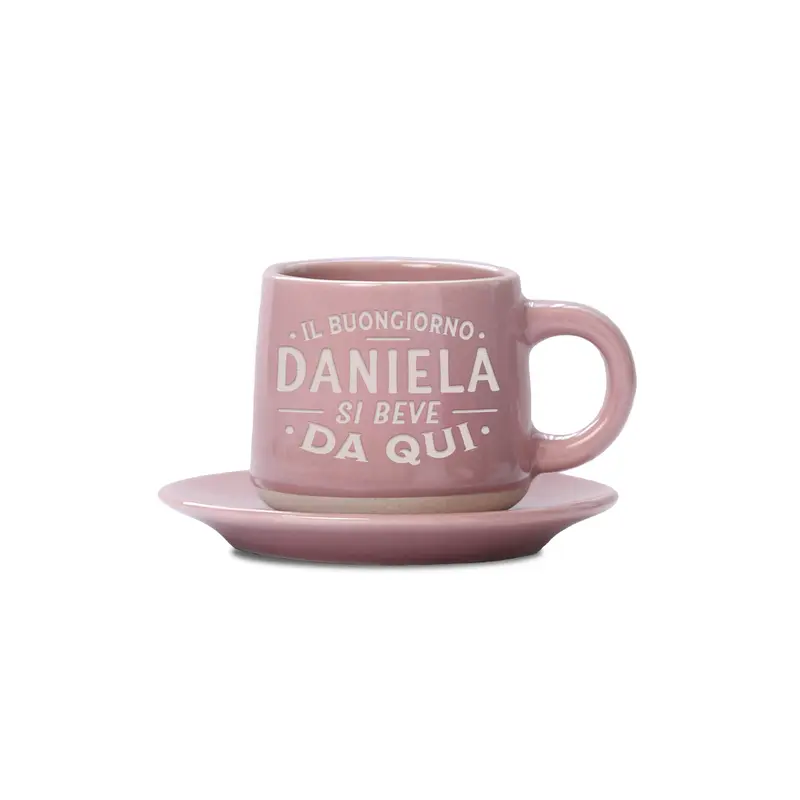 DANIELA - TAZZINA DA CAFFE'+PIATTINO ABBINATO