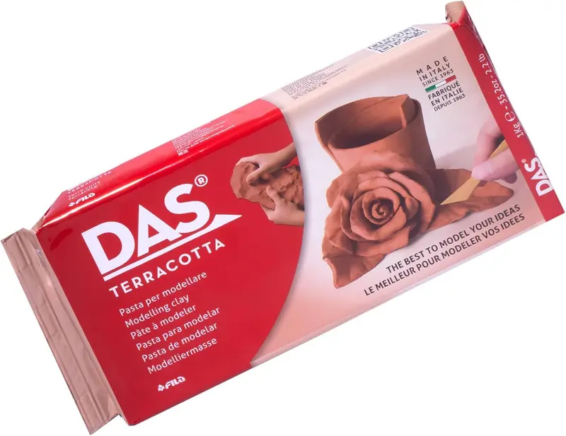 DAS terracotta 1 kg pasta per modellare