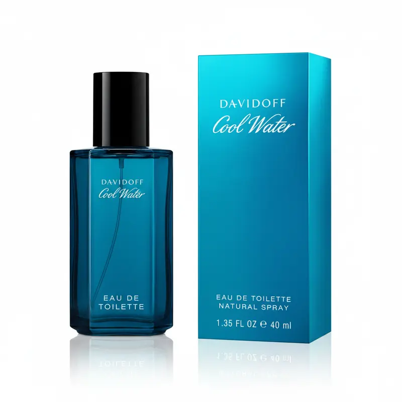 Davidoff Cool Water Eau de Toilette 40ml Natural Spray Profumo Uomo