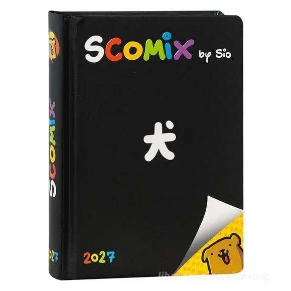 Diario 16 Mesi Medium Scomix 2026-2027