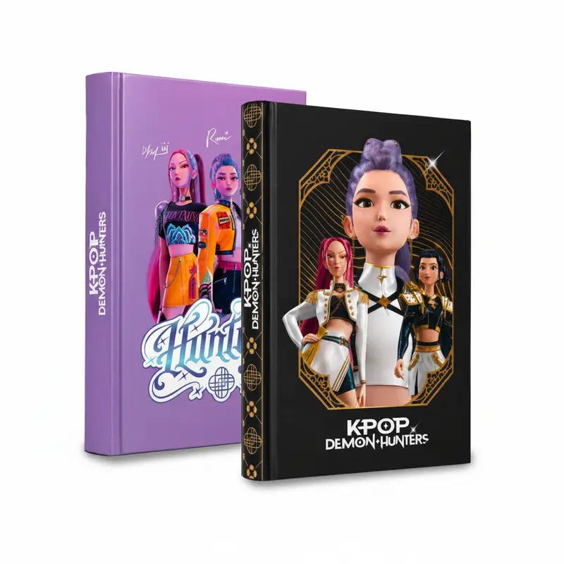 Diario Scolastico K-Pop Demon Hunters – Copertina Morbida Effetto 3D Non Datato