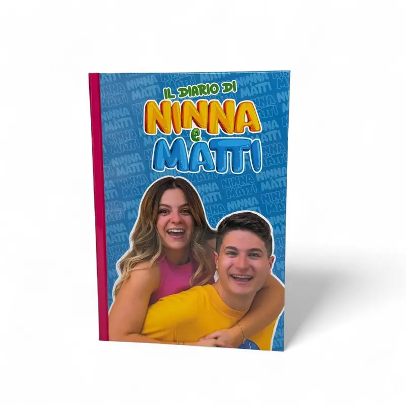 Diario scolastico Ninna e Matti 2025/2026 12 mesi a colori