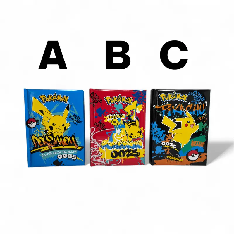 Diario Scuola Elementare Pokémon – Pagine Quadrettate