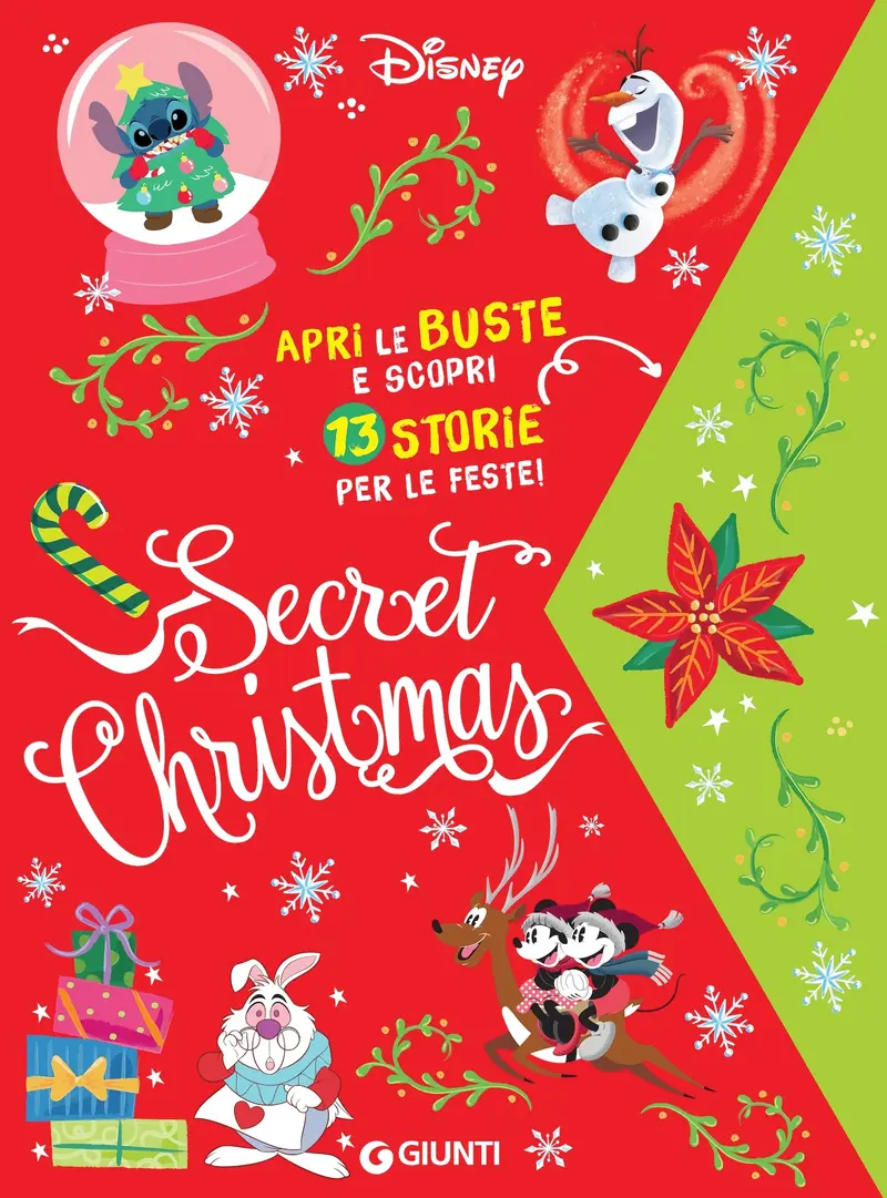 Disney Secret Christmas. Con 13 buste Apri e scopri