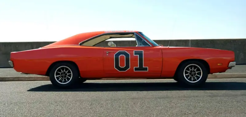 DODGE CHARGER N. 01 1969 - GENERAL LEE - THE DUKES OF HAZZARD - SCALE 1/18