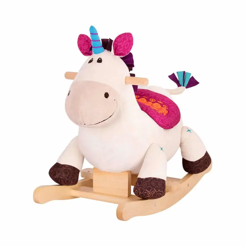 Dondolo in legno – Unicorno Dilly Dally