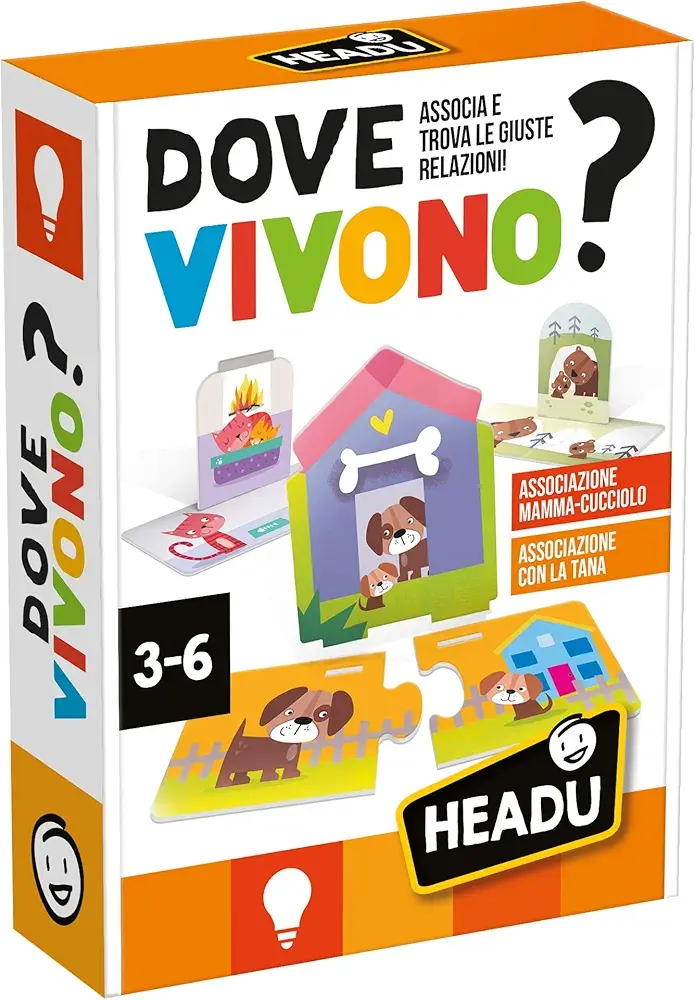 Dove Vivono - Associa e Trova le Giuste Relazioni!