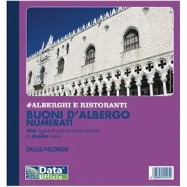 DU Blocchi Buoni Albergo 960 tagl. aut. 21x19,5 1674C9600