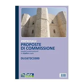 DU Blocchi Commissioni A4 33x3 1672C3300