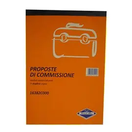 DU Blocchi Commissioni A5 50x2 16382C000