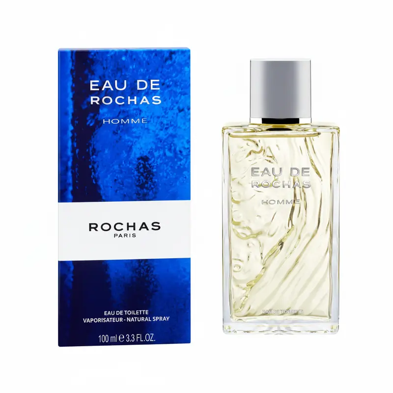 Eau de Rochas Homme Eau de Toilette 100ml Natural Spray Profumo Uomo