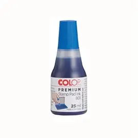Eos Colop Inchiostro base olio Blu 25 ml.
