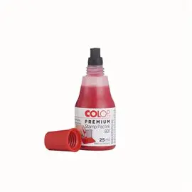 Eos Colop Inchiostro base olio Rosso 25 ml.