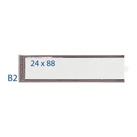 Etichette IES Sei B2 24 x 88 8 pz.