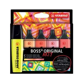 Evidenziatori Stabilo Boss Arty a 5