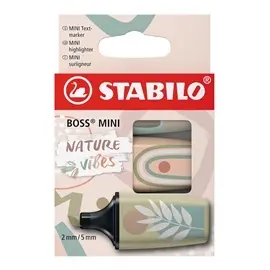 Evidenziatori Stabilo Boss Mini Nature Mix 3 colori 07/03-72
