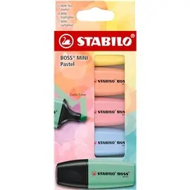 Evidenziatori Stabilo Boss Mini Pastel Mix 5 colori 07/5-2-02