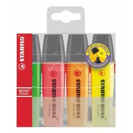 Evidenziatori Stabilo Boss Original 4 Colori