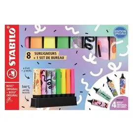 Evidenziatori Stabilo Boss Original 8 Col. New F59593