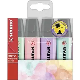 Evidenziatori Stabilo Boss Pastel 4 Col. 70/4-2
