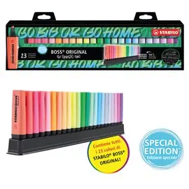 Evidenziatori Stabilo Boss Snooze One Desk 23 pz.