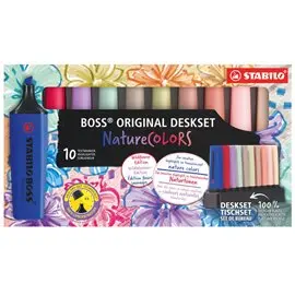 Evidenziatori Stabilo Boss Wildflower Deskset a 10
