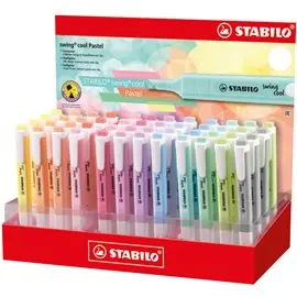 Evidenziatori Stabilo Swing Pastel Expo 48 pz. 275/48-8-2