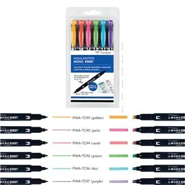 Evidenziatori Tombow Mono Edge PWA-TC-6P a 6