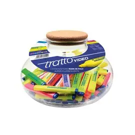 Evidenziatori Tratto Video Classic Boccia 168 pz.