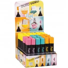 Evidenziatori Tratto Video Pastel Expo 48 pz.